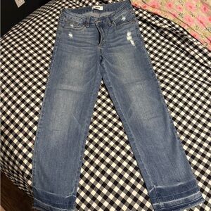 Just Black Women's Straight Leg Jeans - Light Blue